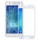 Pour Galaxy J5 / J500 Lentille en verre extérieure de l'écran avant (Blanc)